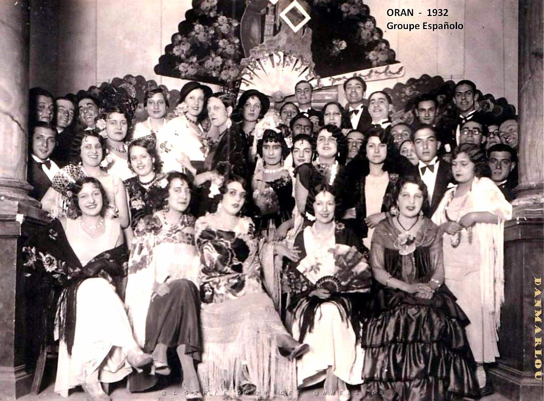 Oran - Groupe Espanolo - 1932.jpg